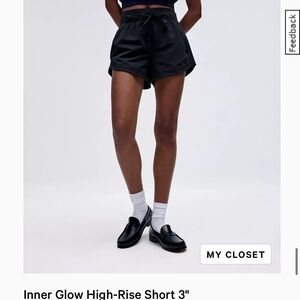 Lululemon Inner Glow High-Rise Short 3"